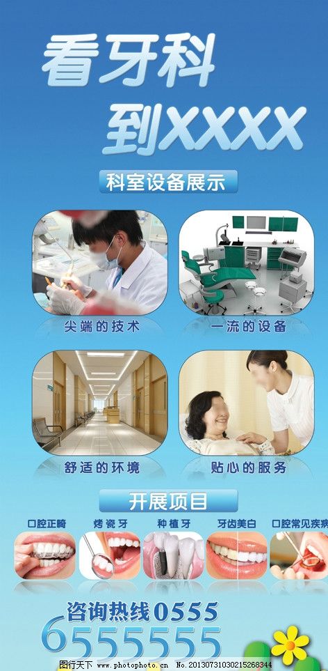 市場調(diào)查助力牙科展板設計與廣告策劃